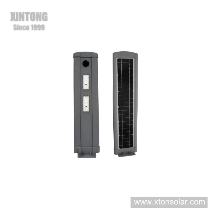 Luz de rua solar LED 10W integrada tudo em um