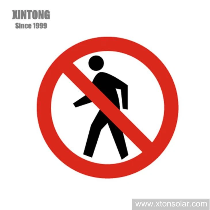 Aluminum Red Round Traffic Sign Aluminum Red Round Traffic Sign