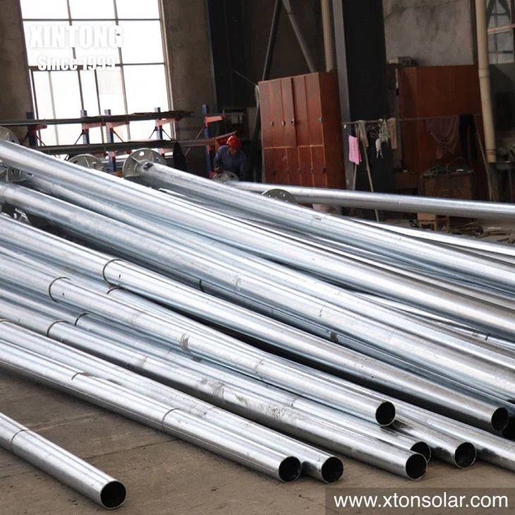 Galvanized Steel Power Pole