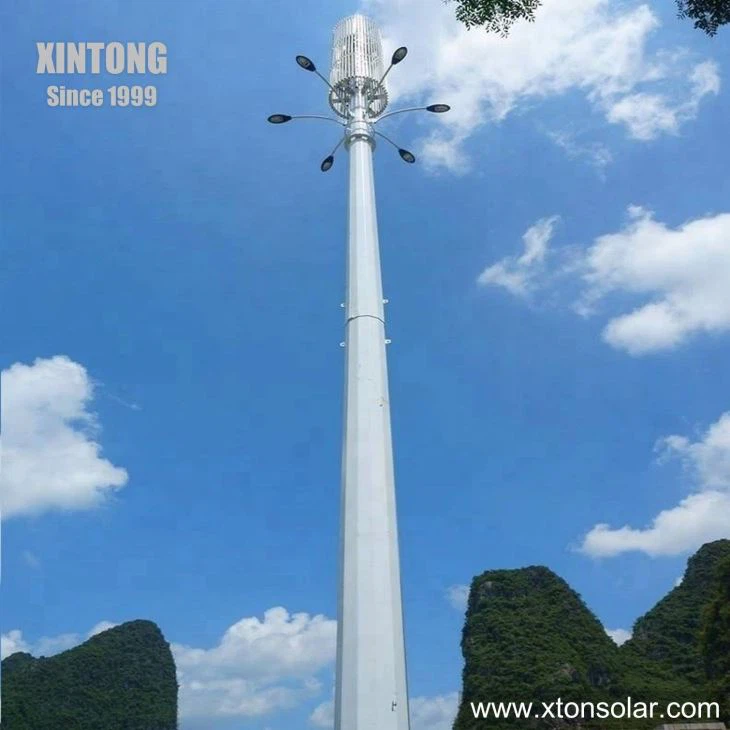 2D 3D High Mast Pole Design 2D 3D High Mast Pole Design
